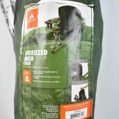 ozark trail oversize mesh quad camping chair