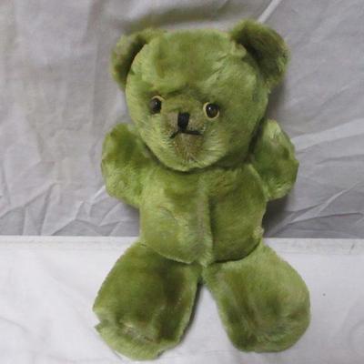 Lot 72 - Steif Green Teddy Bear --Tagged Removed
