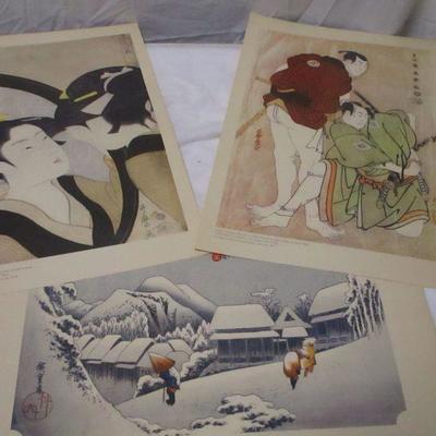 Lot 74 - Japanese Prints Ten Reproductions Metropolitan Museum of Art