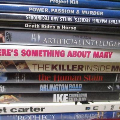 Lot 106 - Box Lot Of DVD's