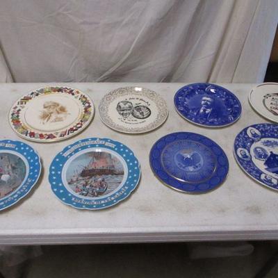 Lot 117 - Collectible Souvenir Plates - Roosevelt General Lee - John Glenn