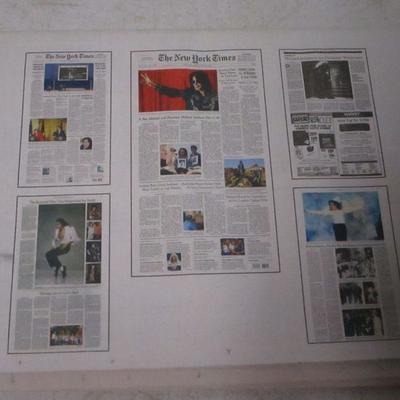 Lot 122 - The New York Times: The Life & Times Of Michael Jackson