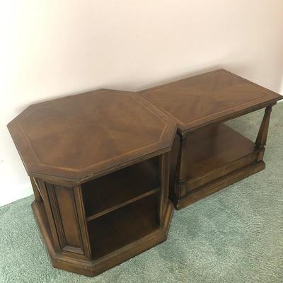 Lot 50 - Wood Side Tables