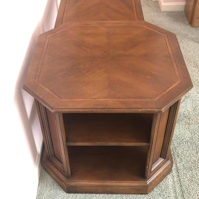Lot 50 - Wood Side Tables