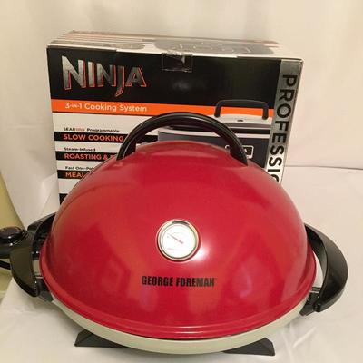  Lot 58 - George Foreman Grill & Ninja Cooking System