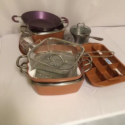  Lot 59 - Copper Chef Cookware & More