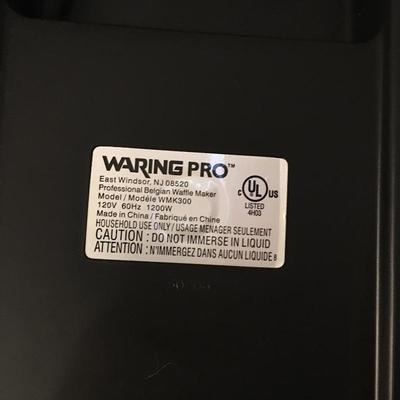 Lot 62 - Waring Pro Waffle Maker