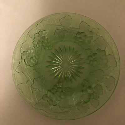 Lot 70- Green Glass & more