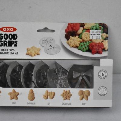 OXO Good Grips Springtime Cookie Press Disk Set