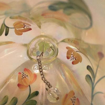   Lot 80 - Five Fenton Carnival Glass Bells