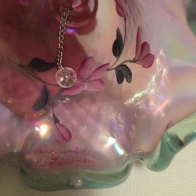   Lot 80 - Five Fenton Carnival Glass Bells