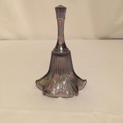   Lot 80 - Five Fenton Carnival Glass Bells