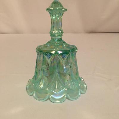   Lot 80 - Five Fenton Carnival Glass Bells