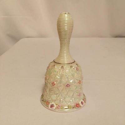   Lot 80 - Five Fenton Carnival Glass Bells