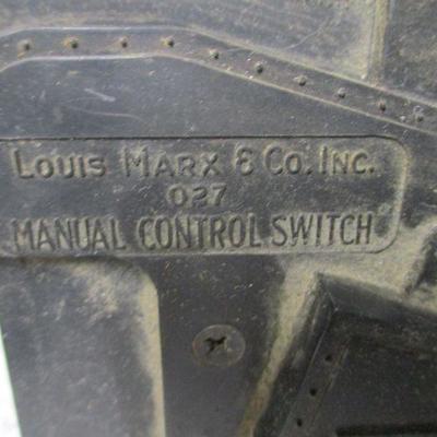 Lot 136 - Louis Marx Manual Control Switch
