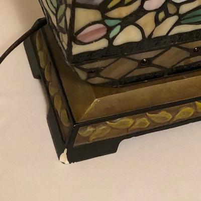 Lot 83- Tiffany Style Lamp 