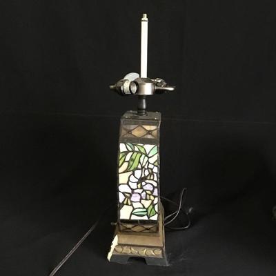 Lot 83- Tiffany Style Lamp 