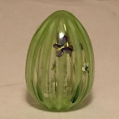 Lot 84- Fenton Purple Flowers