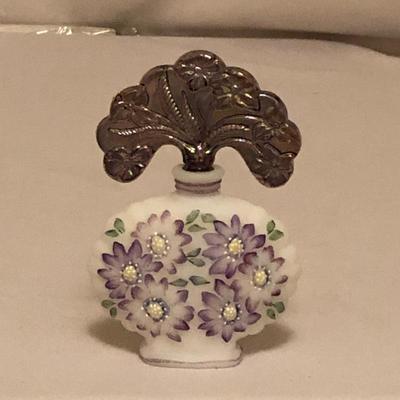 Lot 84- Fenton Purple Flowers
