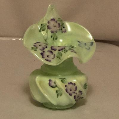 Lot 84- Fenton Purple Flowers