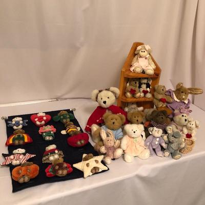 Lot 88- Boyd's Bear  School Bears Collection and More