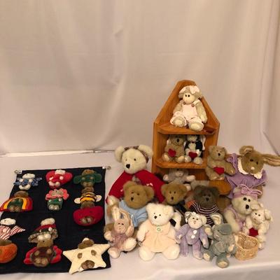 Lot 88- Boyd's Bear  School Bears Collection and More