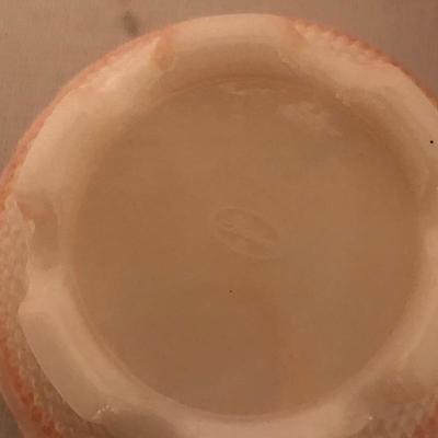 Lot 93- Fenton Pink Milk Glass