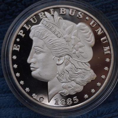 1885 Carson City Morgan Silver Dollar Copy Coin