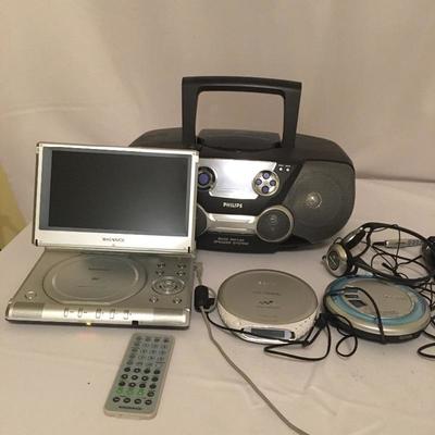 Lot 99 - DVD Player & More