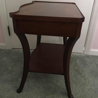Lot 107 - Antique Side Table 