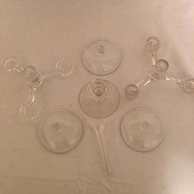 Lot 108 - Hurricane Lamps & More