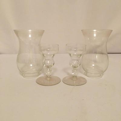 Lot 108 - Hurricane Lamps & More