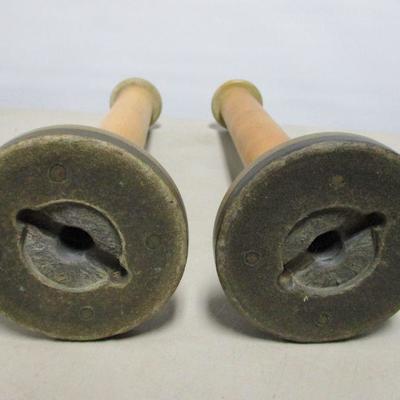 Lot 157 - Cotton Mill Spindles 
