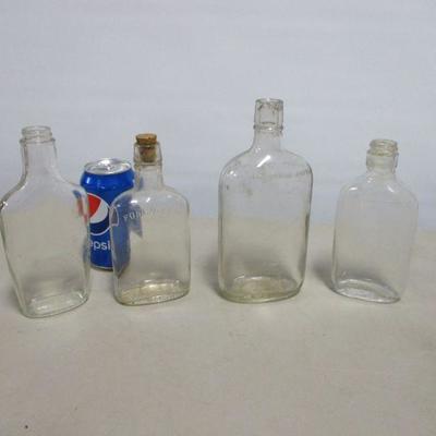 Lot 159 - Glass Bottles - Castor Oil With Stopper