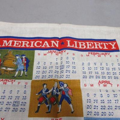 Lot 160 - 1975 American Liberty Calendar 