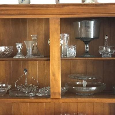 Lot 112- Glass Serving Dishes