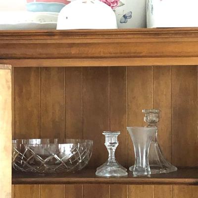 Lot 112- Glass Serving Dishes
