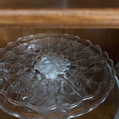 Lot 112- Glass Serving Dishes