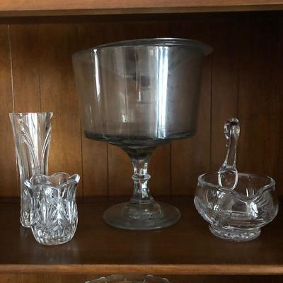Lot 112- Glass Serving Dishes