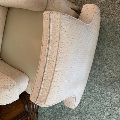 Lot 113- Patterned Club Chair
