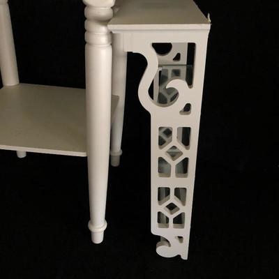 Lot 119- Table & Wall Shelf