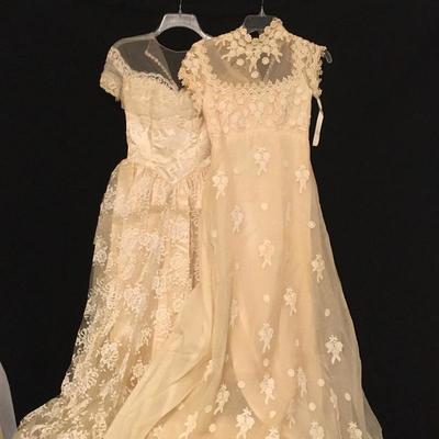 Lot 121 - Pair of Wedding Dresses