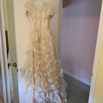 Lot 121 - Pair of Wedding Dresses
