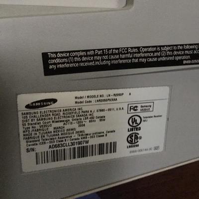 Lot 125 - Samsung TV