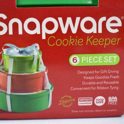 Snapware Cookie Keeper 6 Piece Set - New