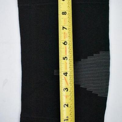 Qty 12 Beautyko Knee Braces, Black, Size Large - New