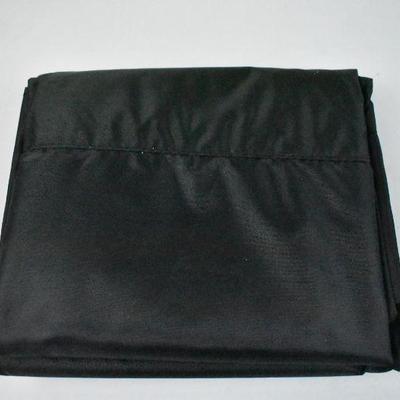 Hathaway Black Polyester Table Tennis Cover