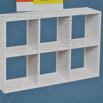 ClosetMaid Mini 6 Cube Organizer, 16.34