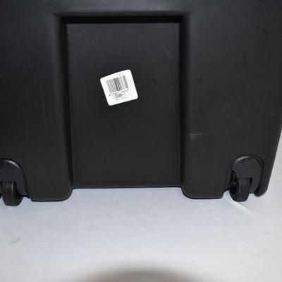 Rolling Tool Box Storage Locker, Black, 32