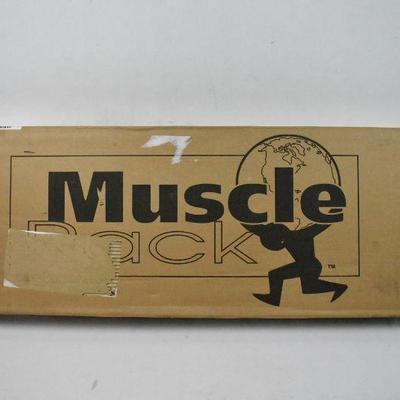 Muscle Rack 5-Shelf Steel Shelving, Silver-Vein, 12